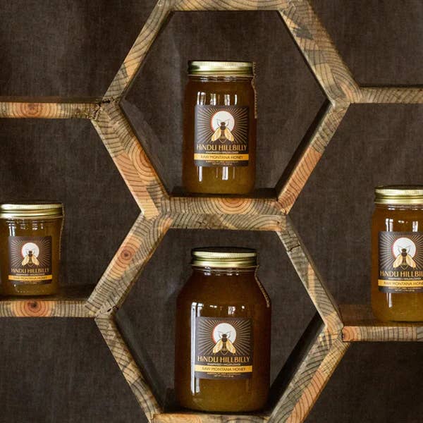 Hindu Hillbilly Honey - Wholesale Honey - Raw Knapweed & Wildflower Honey