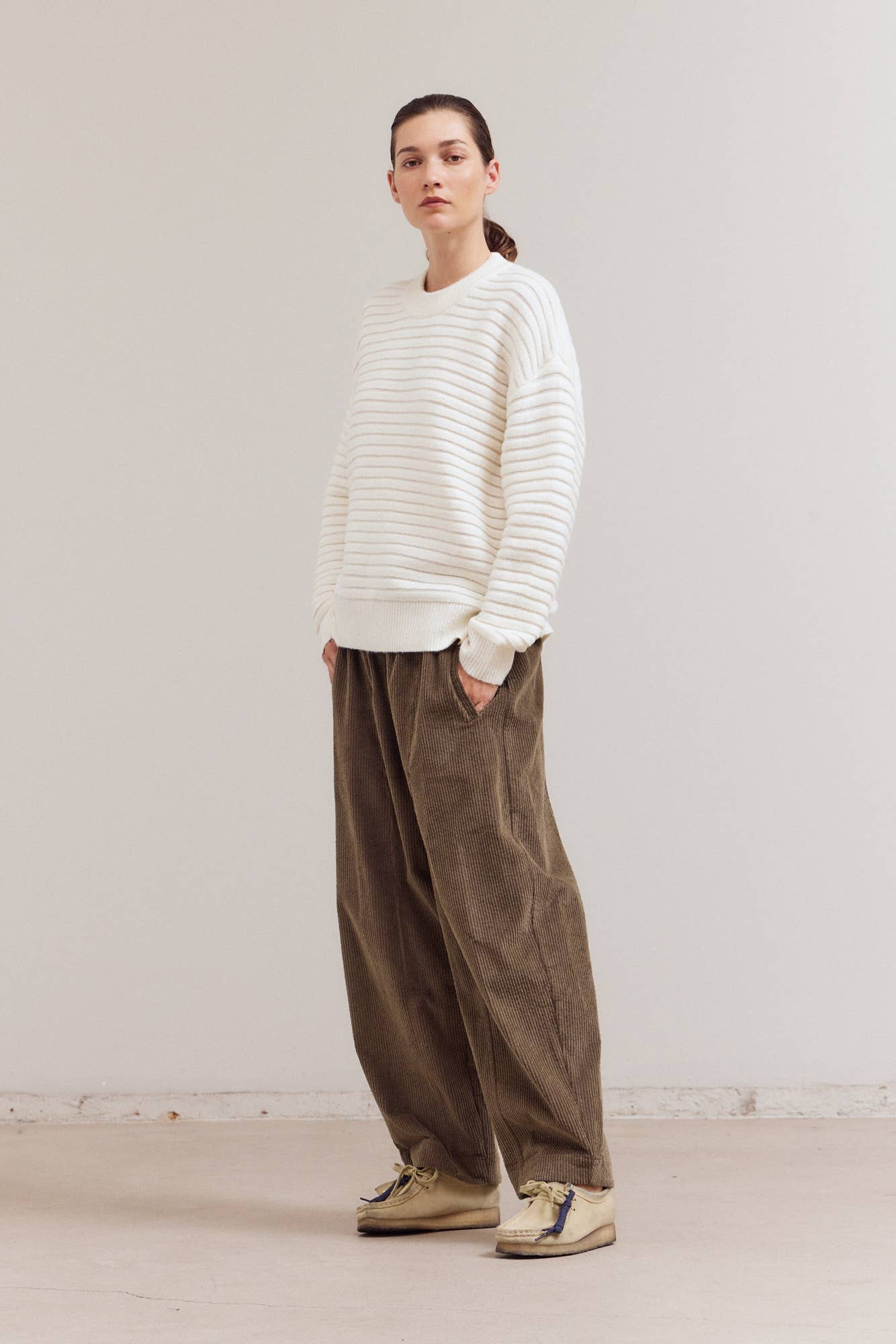 Grade & Gather - Vente Pull en maille – femme - 41735 - PULL CÔTELÉ9