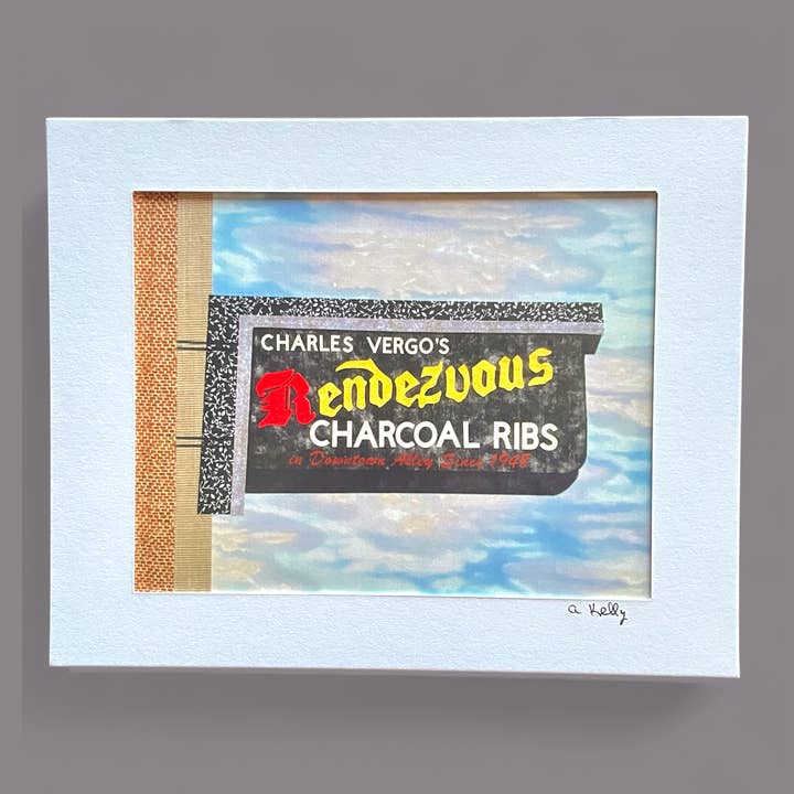 Rendezvous matted print 8x10 for wholesale by AnnaMade Designs