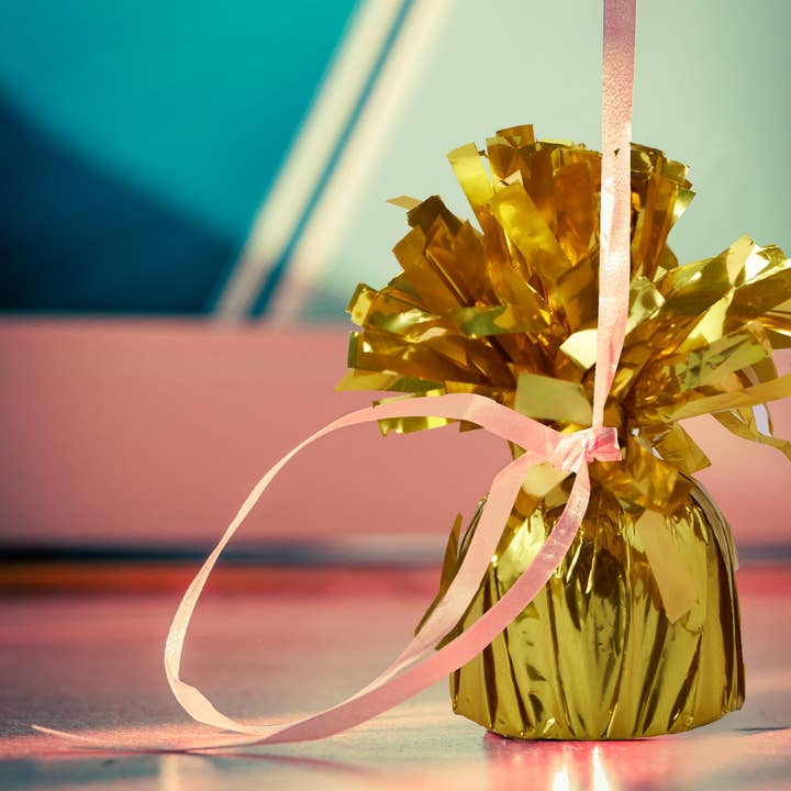 Balloon Weight - Gold for wholesale on Faire