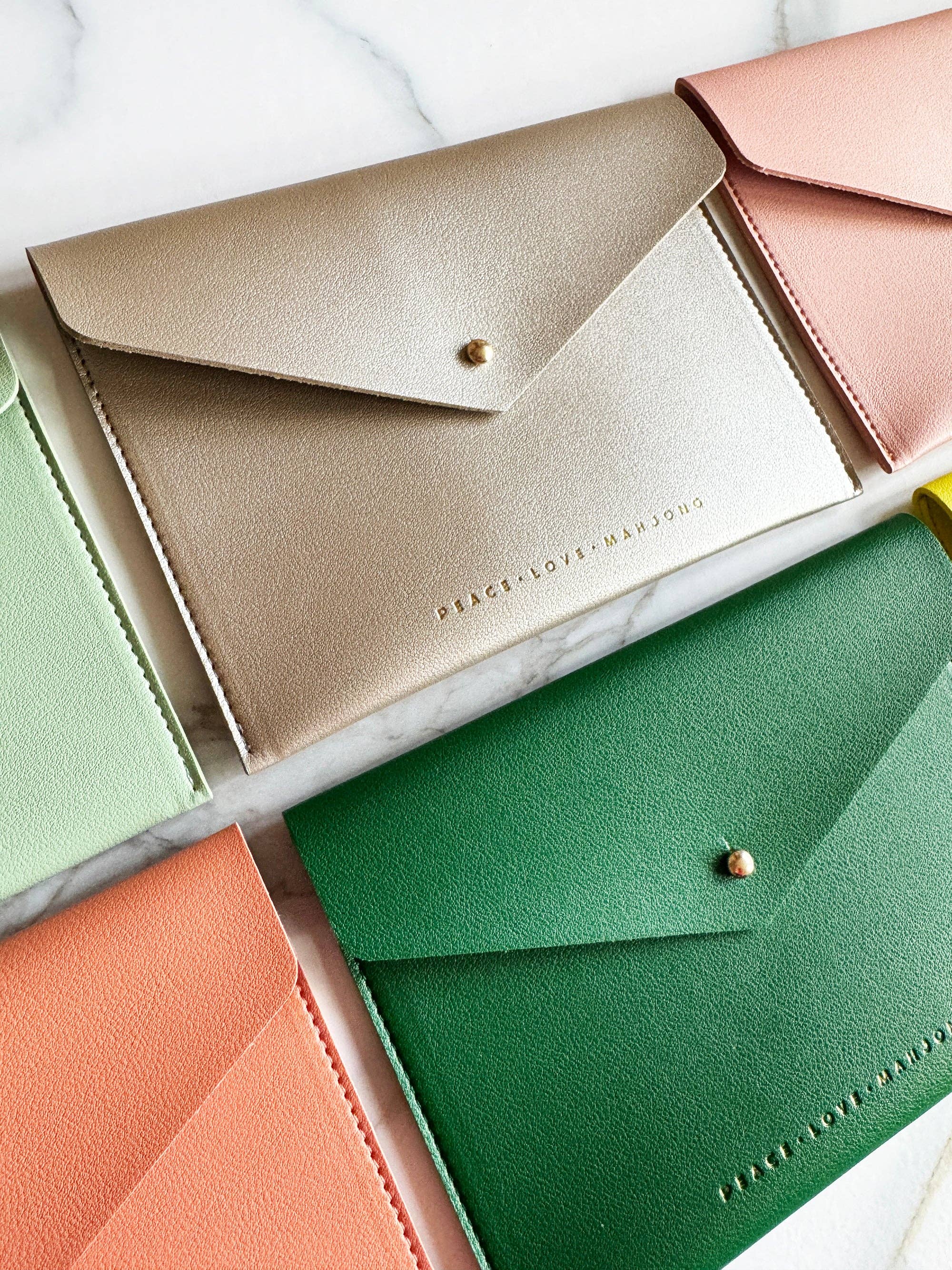 Peace Love Mahjong - Wholesale Card Holder - Women's - Card Clutch27