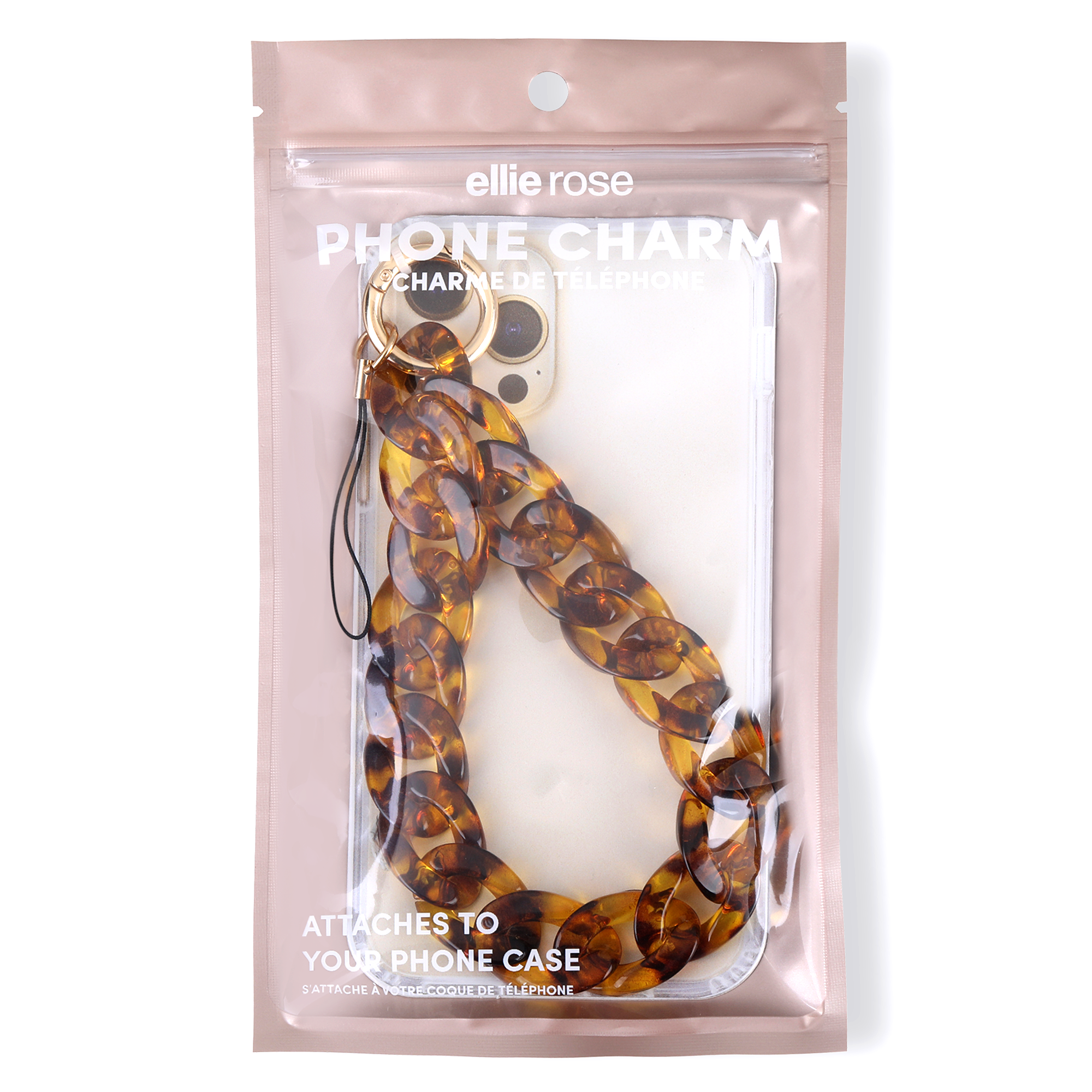 Ellie Rose - Wholesale Phonecase Strap - Phone Charm - Tortoiseshell2