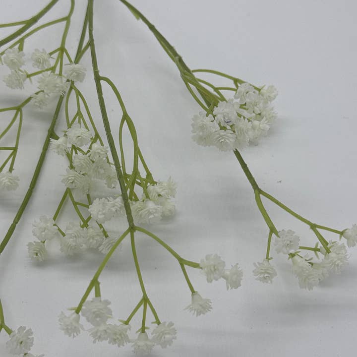 JKF & Co Pty Ltd - Wholesale Artificial flowers - Real Touch Baby Breath Gypsophila White1
