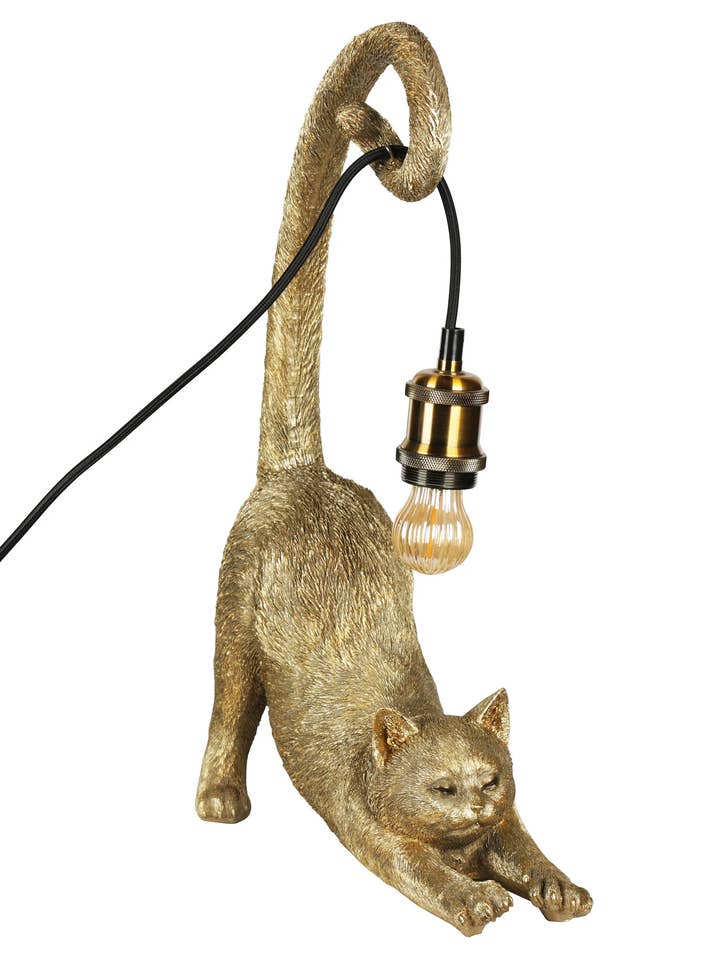 Poeslamp goud for wholesale by Kitchentrend products