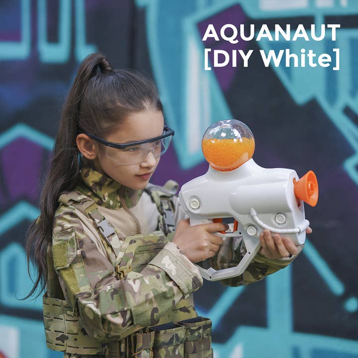 CosmoxToys - Wholesale Classic Toy - Kids - AQUANAUT Galaxy Gel Blaster (DIY White)2