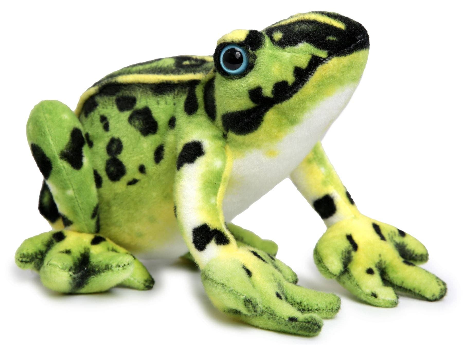 VIAHART Toy Co. - Vente Peluche – enfant et bébé - Frisco la grenouille | Peluche de 25 cm4