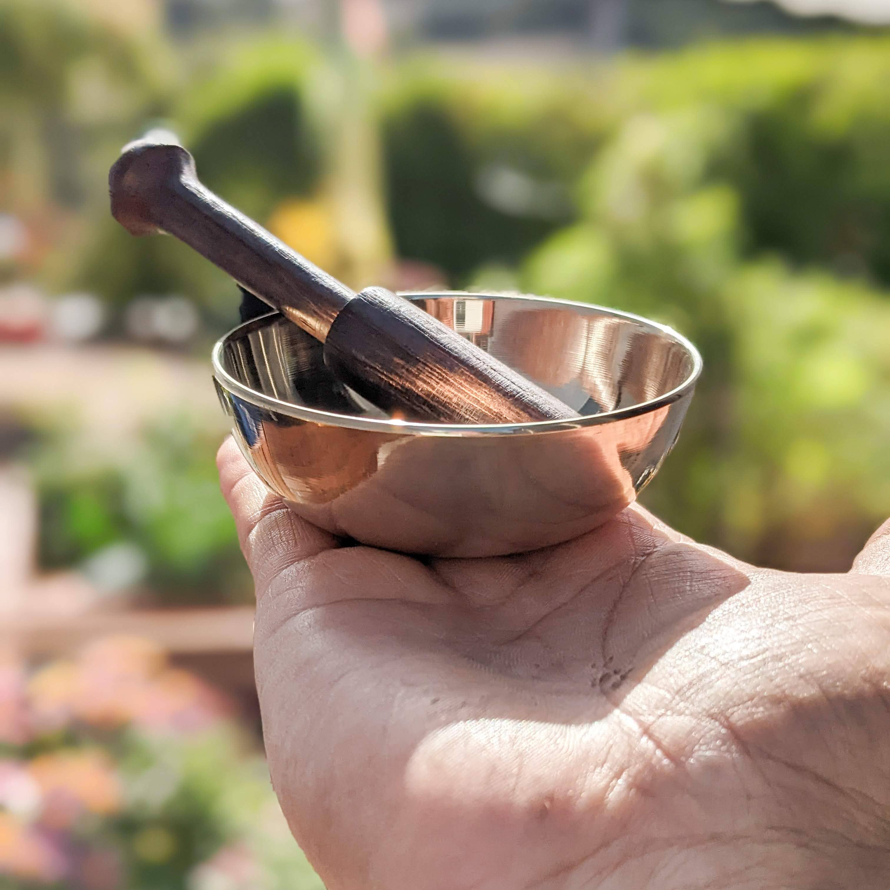 Tenzing Collections - Vente Accessoire de méditation - Bol chantant pour débutants avec son facile et superbe, livré avec sac5