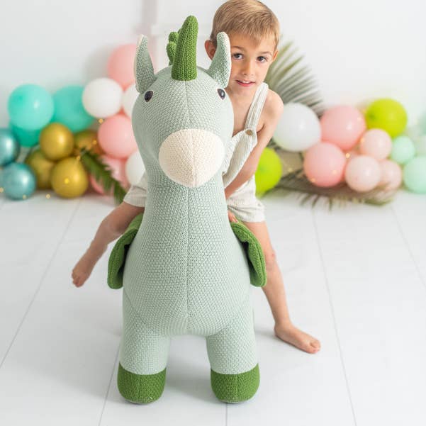 Crochetts - Wholesale Stuffed/Plush Toy - Kids & Baby - MAXI PEGASUS PLUSH TOY 100% COTTON1