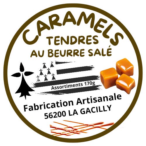 Confiserie Papo - Wholesale Caramel - BRETON CARAMEL - SOFT WITH BUTTER AND FLEUR DE SEL2