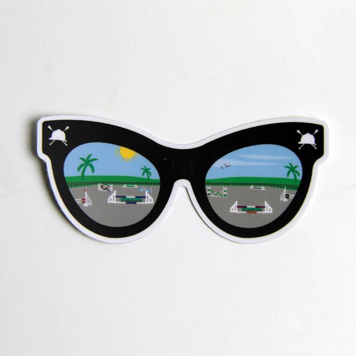 Summer Dreamin' Equestrian Sticker - Fun Horse Sticker Gift for wholesale by Hunt Seat Paper Co.