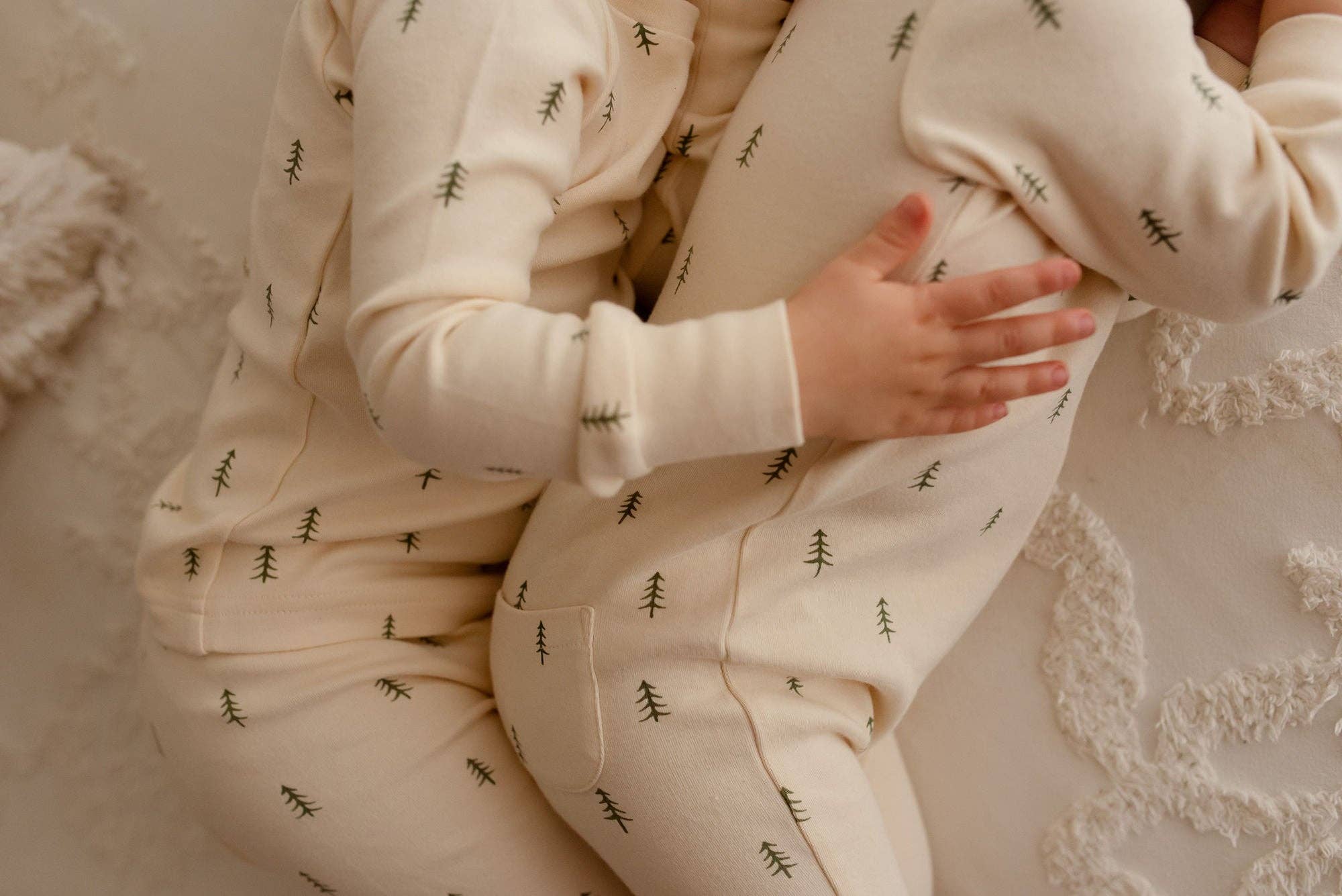 L'ovedbaby - Wholesale Sleepwear Set - Kids - Buttercream Tree | Kids' Organic PJ Set6