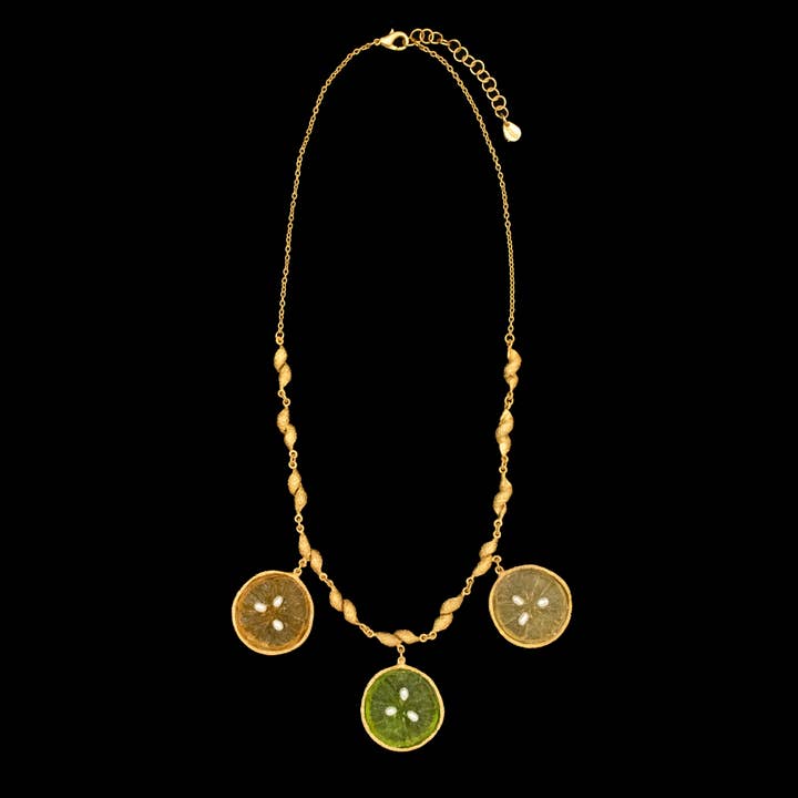 Michael Michaud - Wholesale Pendant/Charm Necklace - Citrus Necklace - 16" Adj.