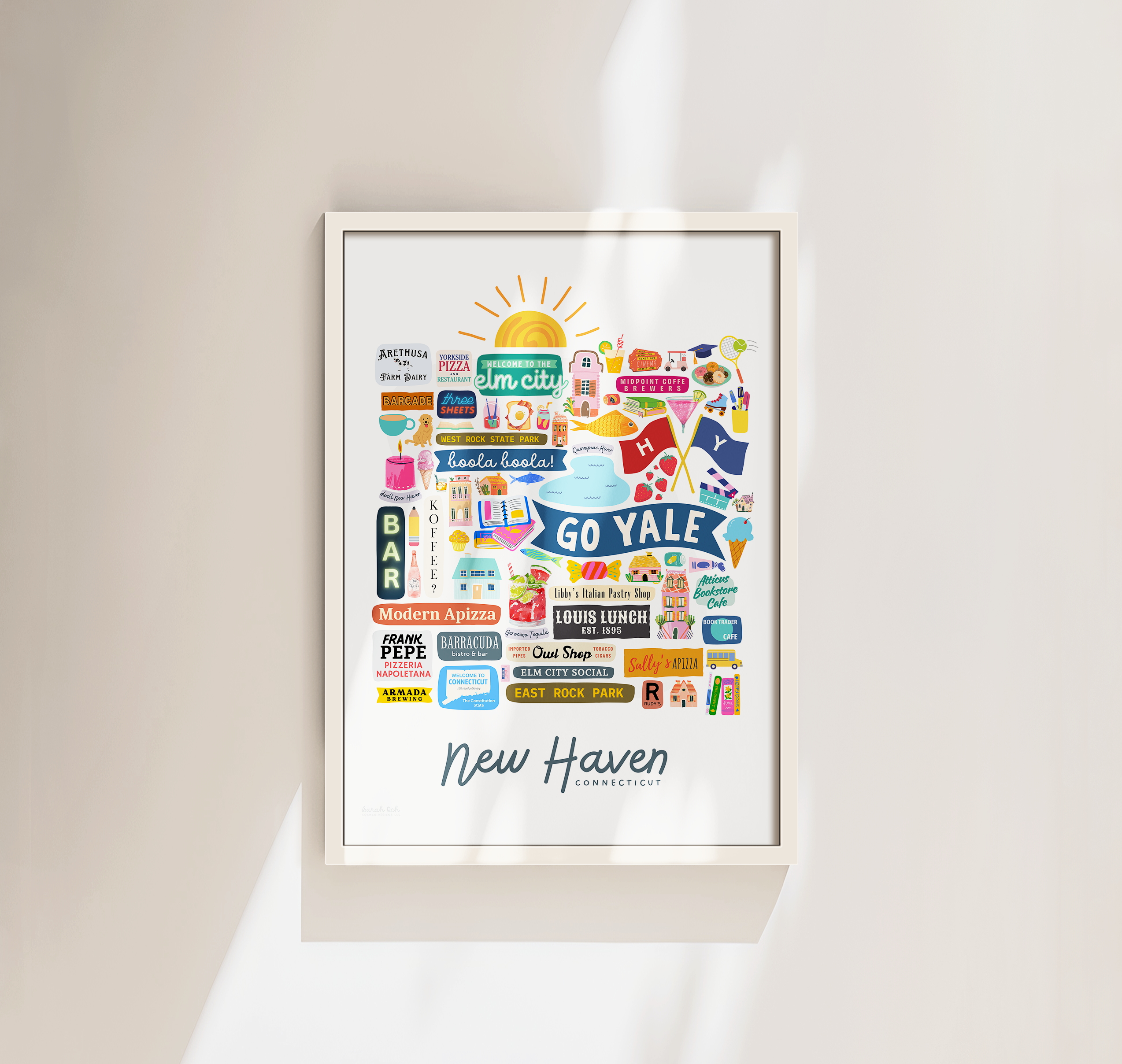 SochCo Designs - Wholesale Art Print - New Haven, CT0