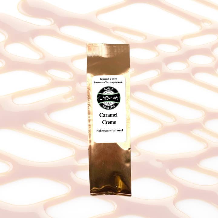 Caramel Crème Perfect Pot 1.5 oz for wholesale by La Crema Coffee Company