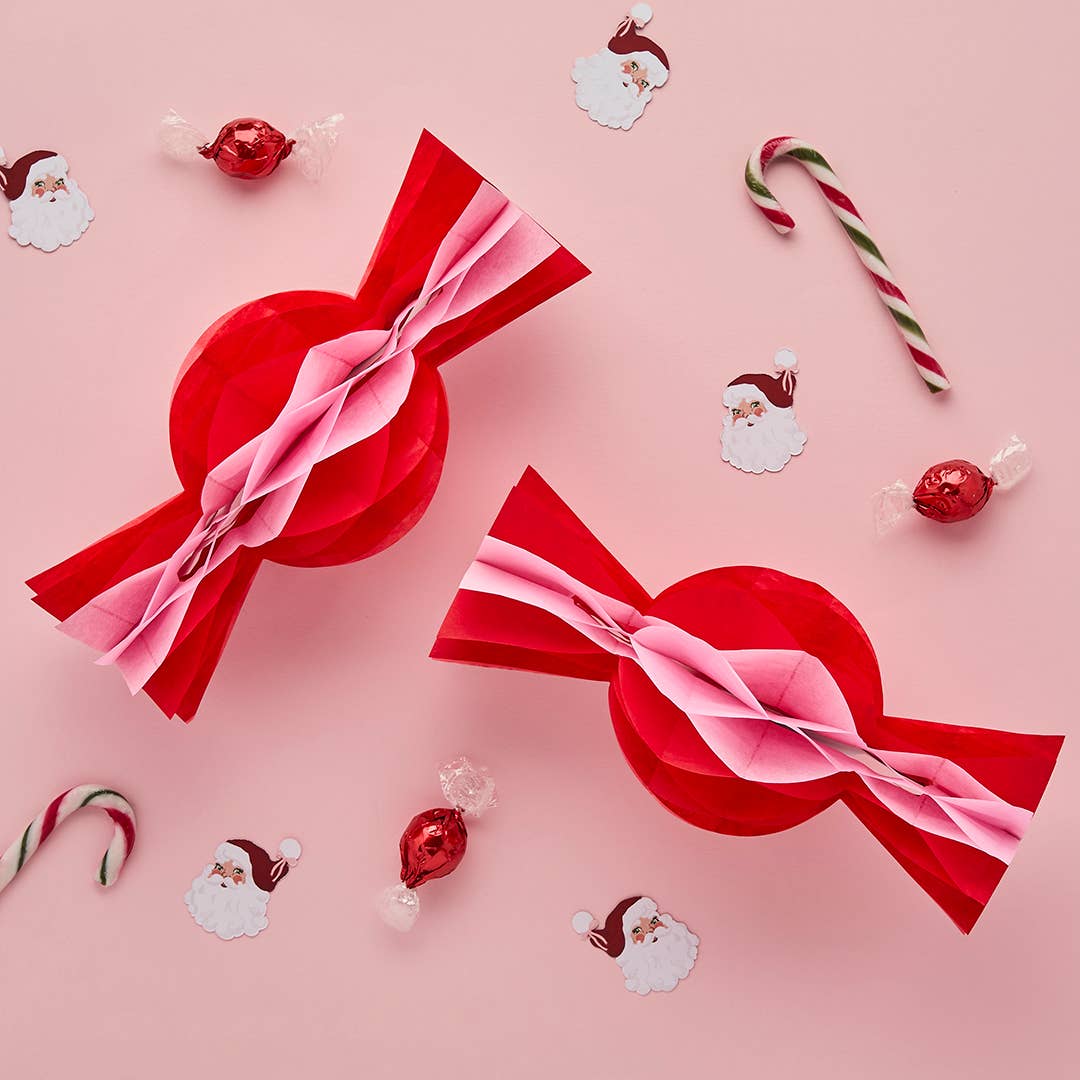 Hootyballoo by Club Green - Wholesale Christmas decoration - Honeycomb Sweets - Pack of 44