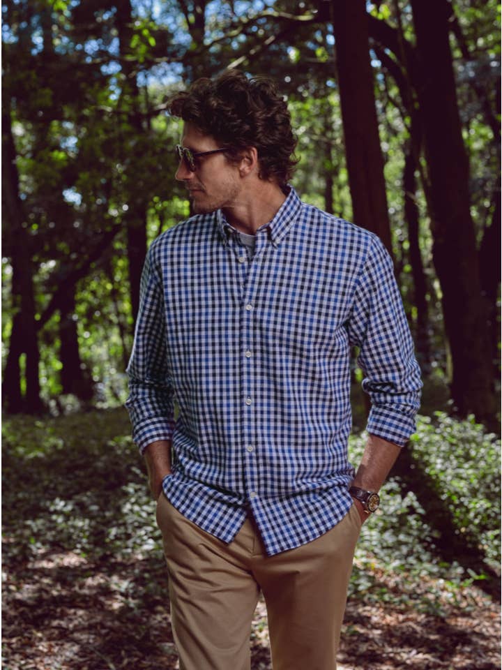 North Country - Wholesale Button Down Shirt - Men's - Collin Authentic Portuguese Flannel Shirt