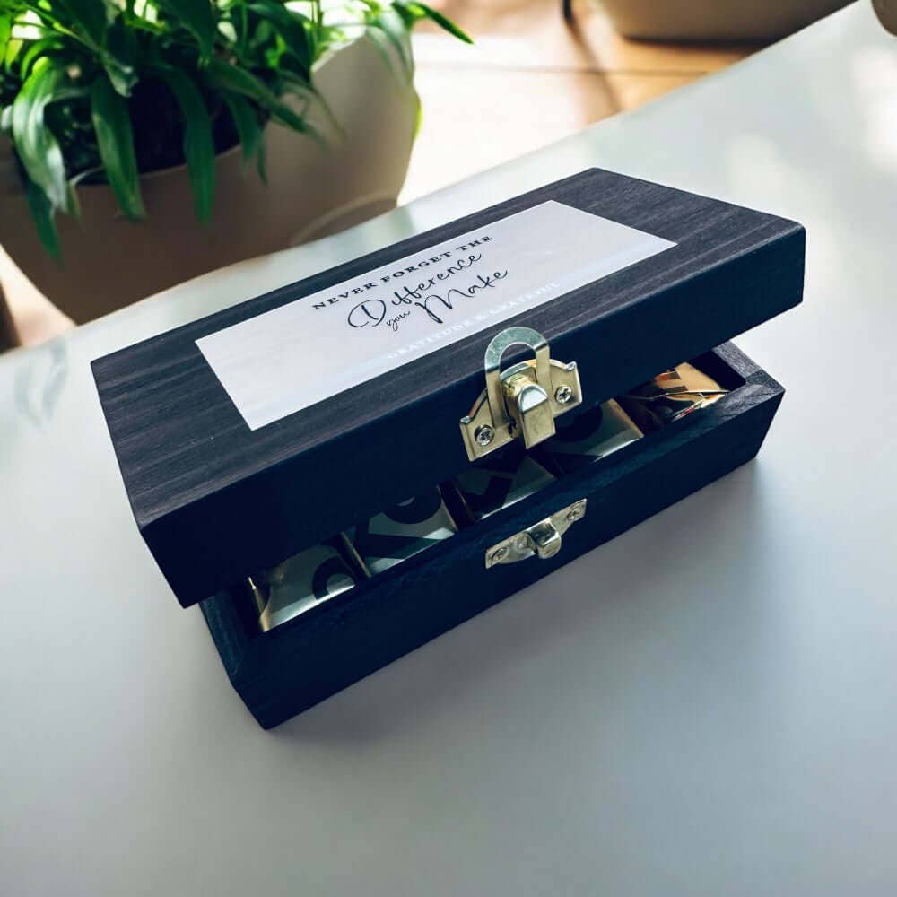 Essentialgifting™ - Wholesale Chocolate Box - Chocolate Truffles Wooden Keepsake Box3