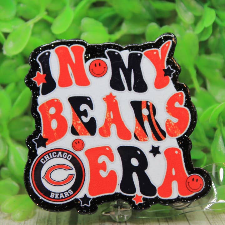 In My Bears Era Badge Holder Reel for wholesale by Hylidae Boutique