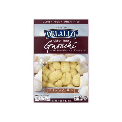 Delallo - Wholesale Pasta - DeLallo Gluten Free Gnocchi 16oz