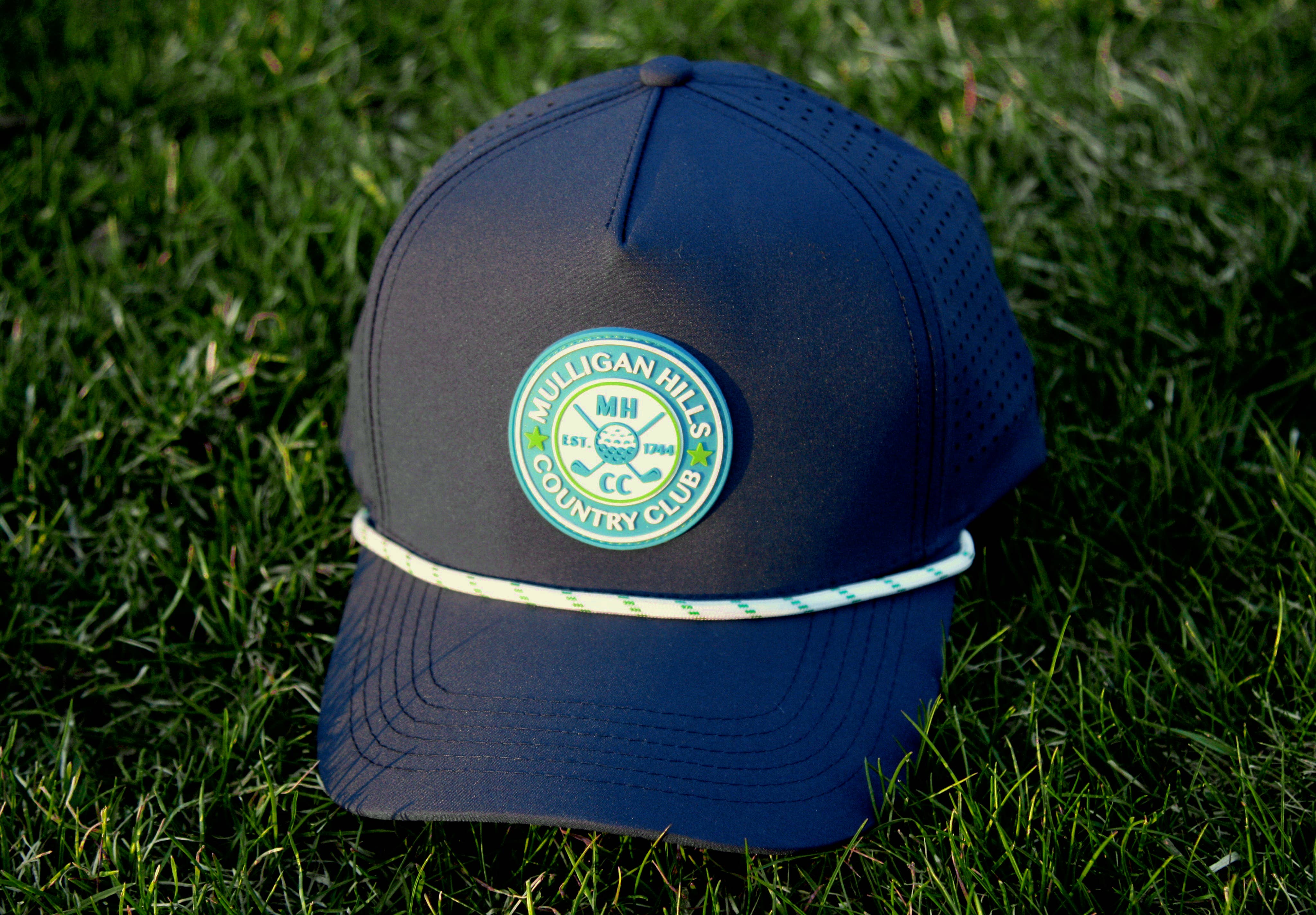 NateDuval.com - Wholesale Flat Brim Cap - Unisex - Mulligan Hills Country Club