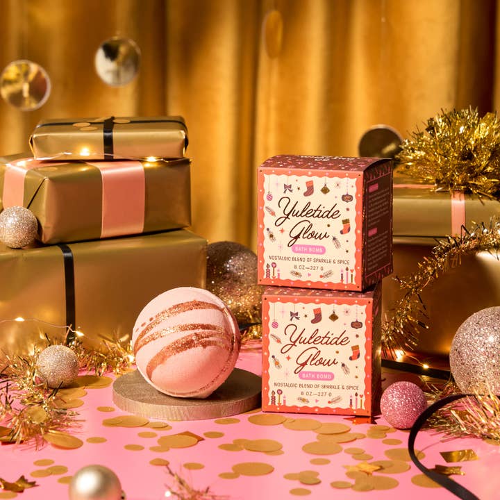 Old Whaling Company - Wholesale Bath Bomb/Fizz - Yuletide Glow™ Bath Bomb | Holiday0
