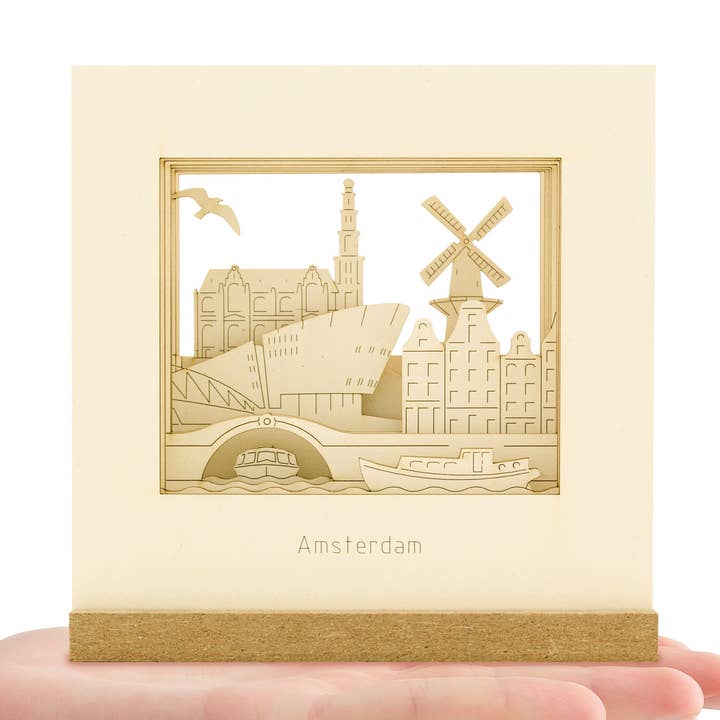 Amsterdam Silhoubox L - article cadeau pour la vente par SILHOUBOX