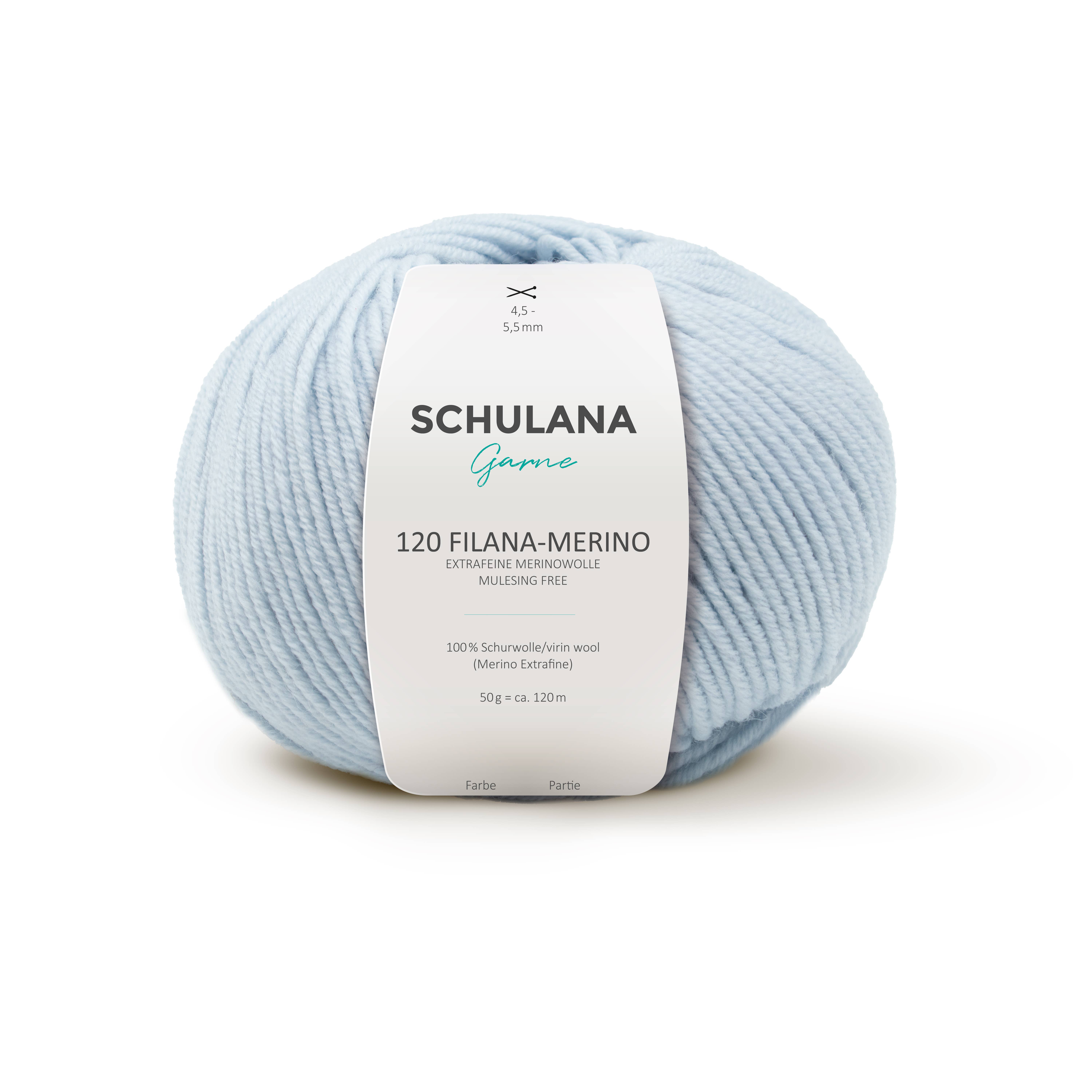 SCHULANA – wholesale Yarn – 120 Filana merino wool75