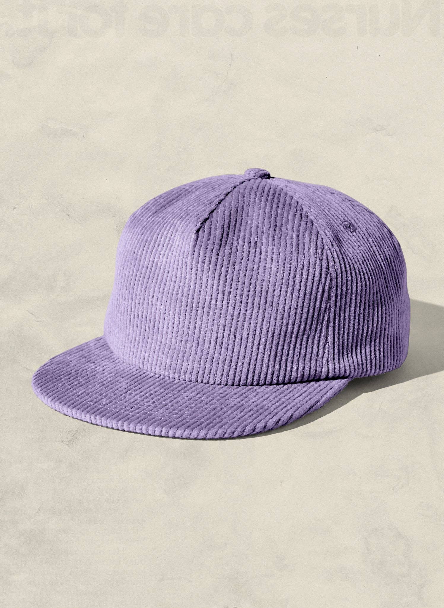 Weld Mfg. - Wholesale Flat Brim Cap - Women’s - Corduroy Field Trip Hat™31