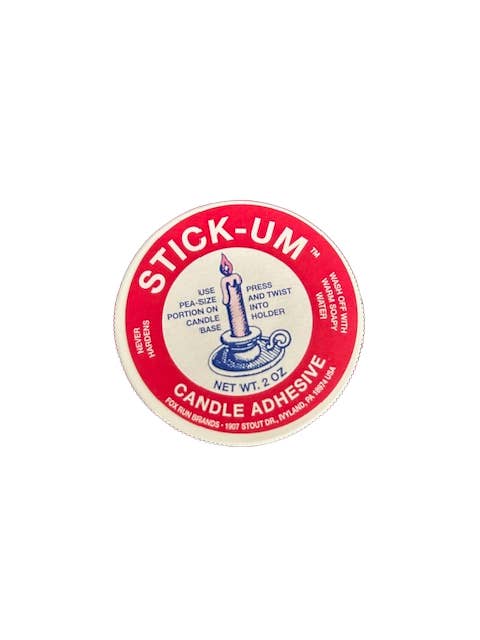 Fox Run Brands - Wholesale Craft Tool - Fox Run Stick-Um Candle Adhesive, 2-Ounces