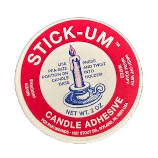 Adhesivo para velas Fox Run Stick-Um, 2 onzas para venta al por mayor de Fox Run Brands
