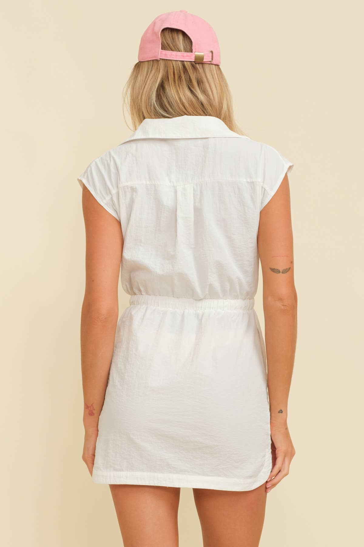 Cloud Ten - Venta al por mayor Vestido - Mujer - CD11943 - MINIVESTIDO CON CREMALLERA Y MANGA CORTA9