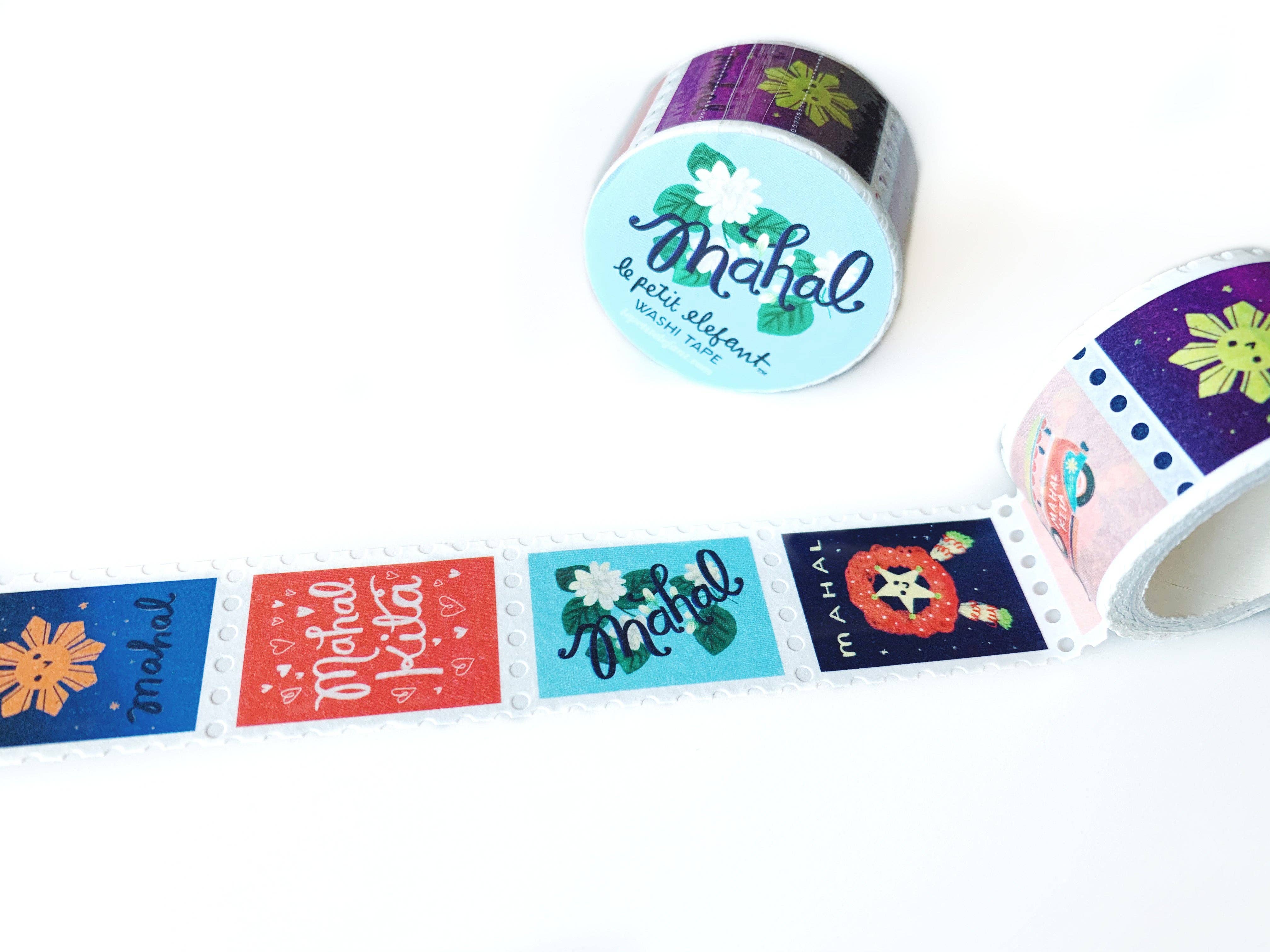 Le Petit Elefant - Wholesale Washi Tape - Mahal Kita Stamp Washi Tape2