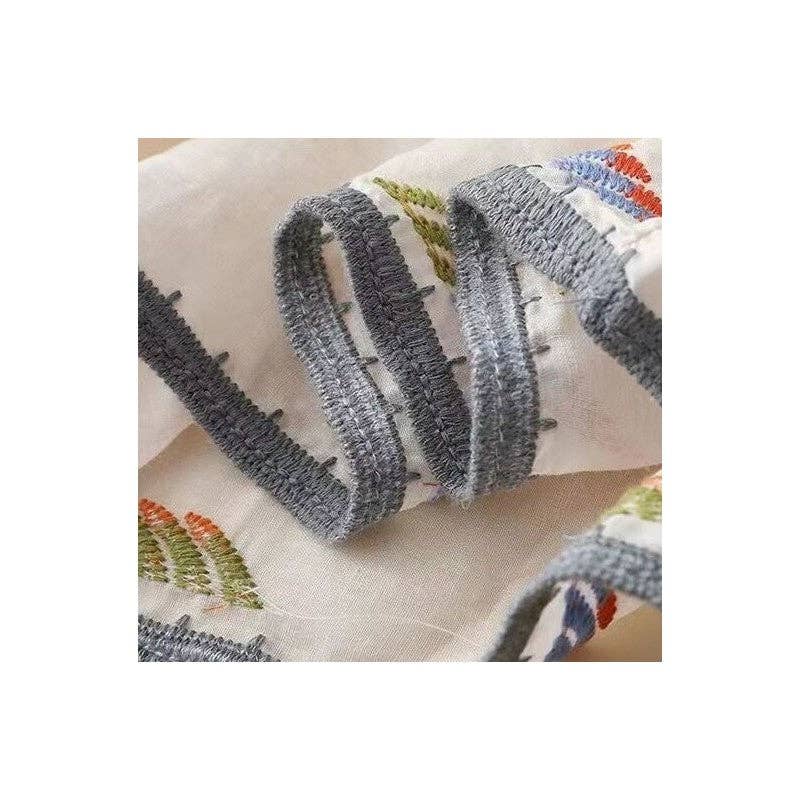 UZ Wholesale Store - Vente Chemisier – femme - T-shirt brodé de style ethnique élégant et ample3