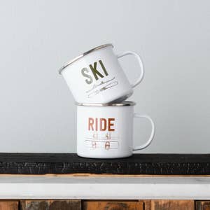 Skier Mug Small