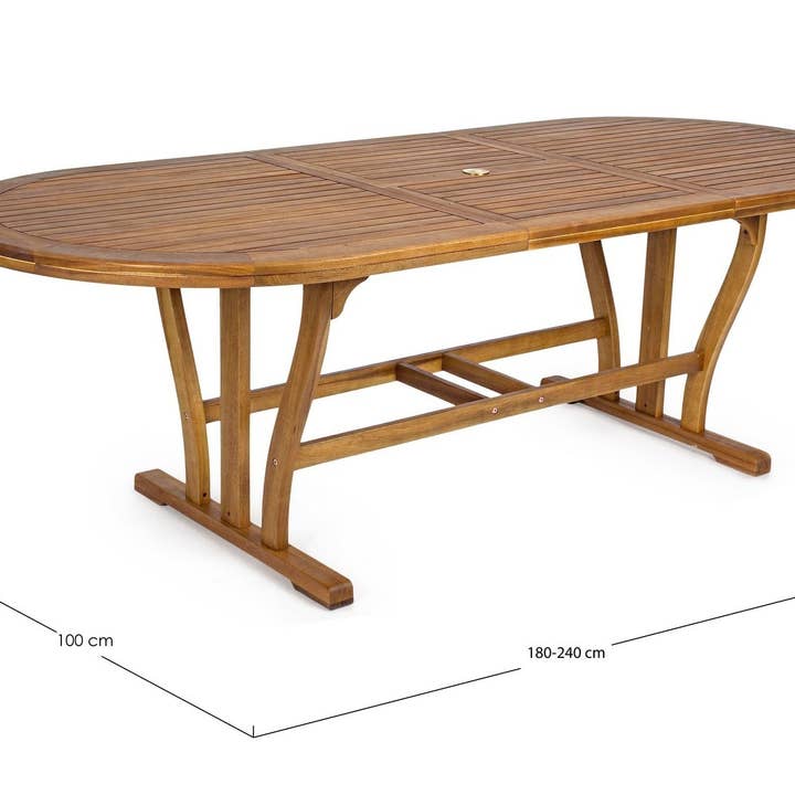 Konte.Design - Wholesale Patio Table - KONTE.DESIGN NOEMI oval extendable table 180/240x100 cm1