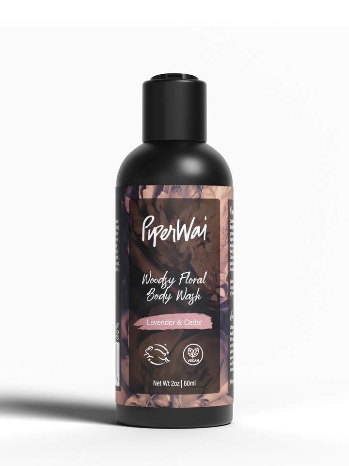 Natural Body Wash | Lavender & Cedar Scent | Sulfate-Free for wholesale by PiperWai