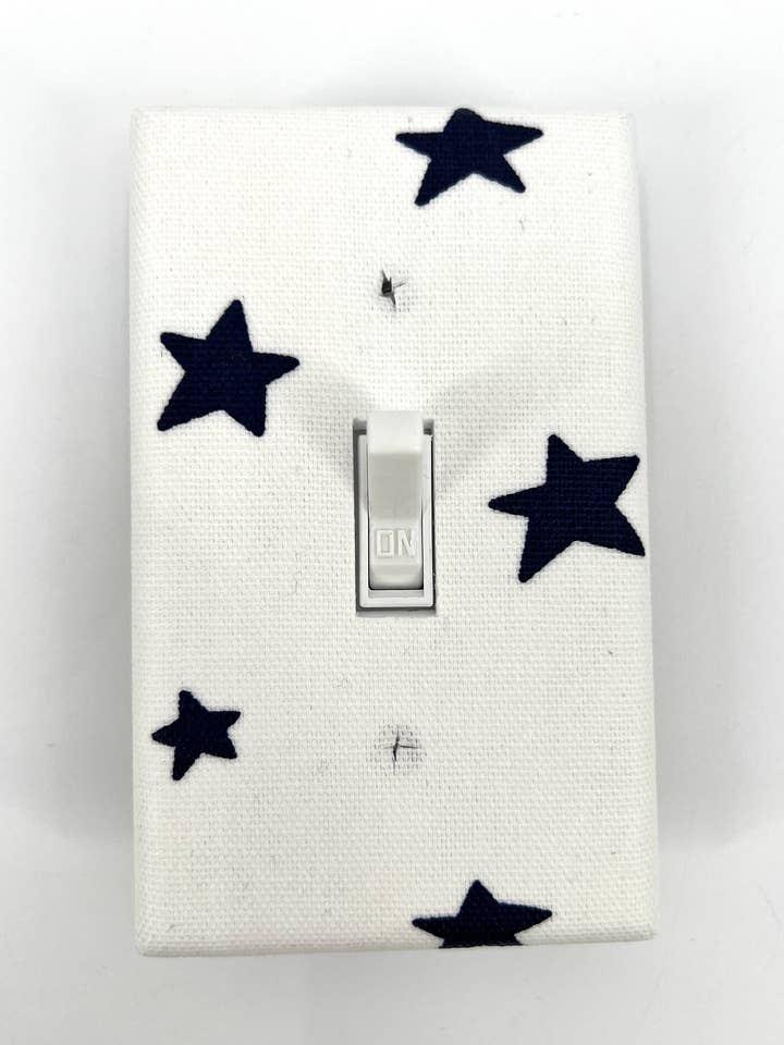 Cobertura de Interruptor de Luz Estrelas por atacado de Rusty Canvas