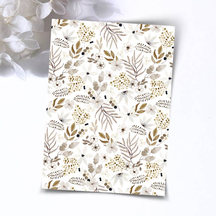 Transfer Paper – Juicy Flowers | For Polymer Clay - Water Transfer Paper - 218 for wholesale by S.I. Originals