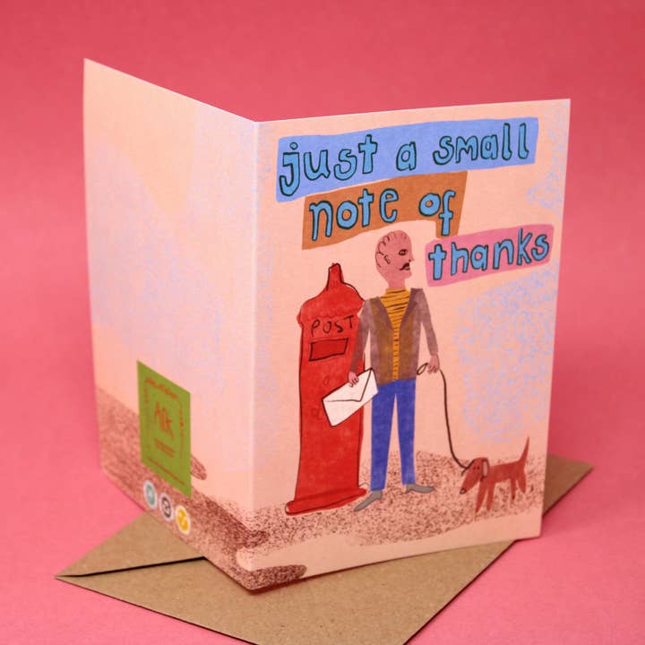 Gewoon een kleine bedankkaartje voor wholesale door Ark Colour Design
