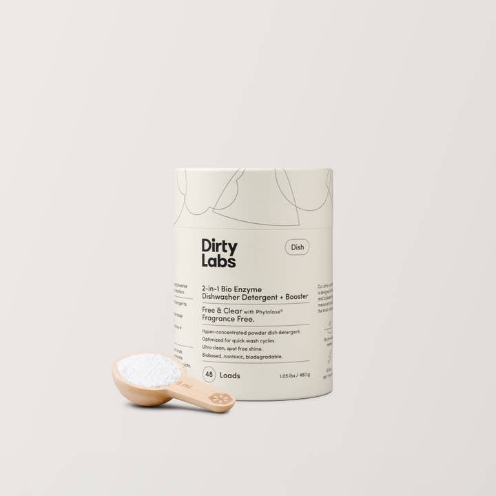 Dirty Labs - Wholesale Dish Soap - Free & Clear Bio Enzyme Dishwasher Detergent