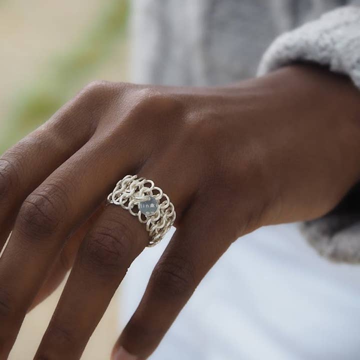 LUMI mittlerer S-Ring Ø 1,0 für den Großhandel von Linkki Jewels