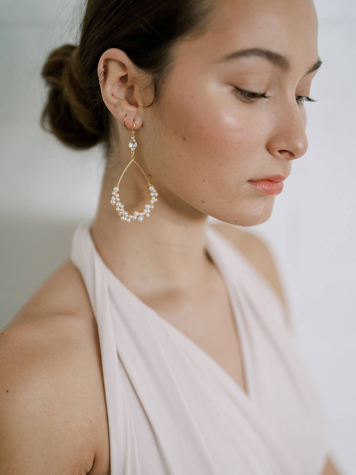 Acute Designs - Wholesale Dangle Earrings - Teardrop Pearl Bundle Statement Earrings2