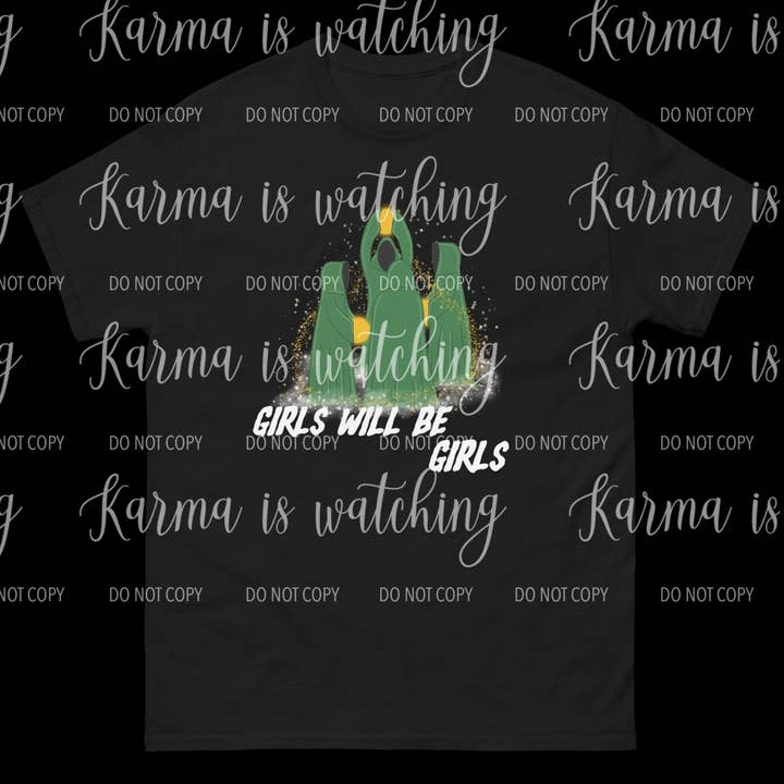 T-shirt voor meisjes zullen meisjes zijn voor wholesale door Chronic Crafts