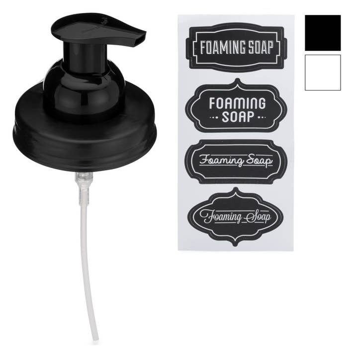 Jarmazing Products - Wholesale Soap Dispenser - Mason Jar Foaming Soap Dispenser Lids4