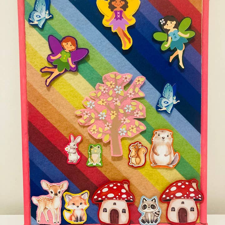 Fairy Felt Play Set, Felt Play Sets, Sensory Play Sets for wholesale by Curious Learning and Sensory