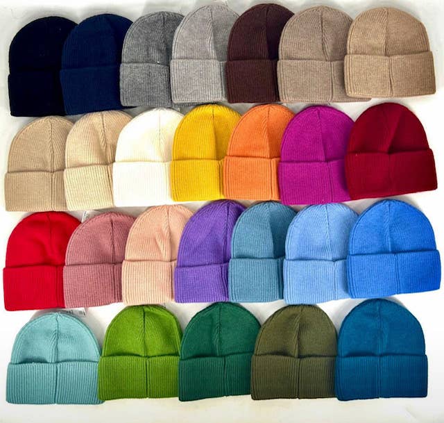 LOOWIE - Wholesale Beanie - Unisex - MA09 Unisex Ribbed Beanie LOOWIE0