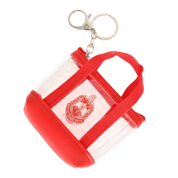 anbfashion - Wholesale Keychain - Women's - AKA SORORITY THEMED MINI TOTE KEYCHAIN