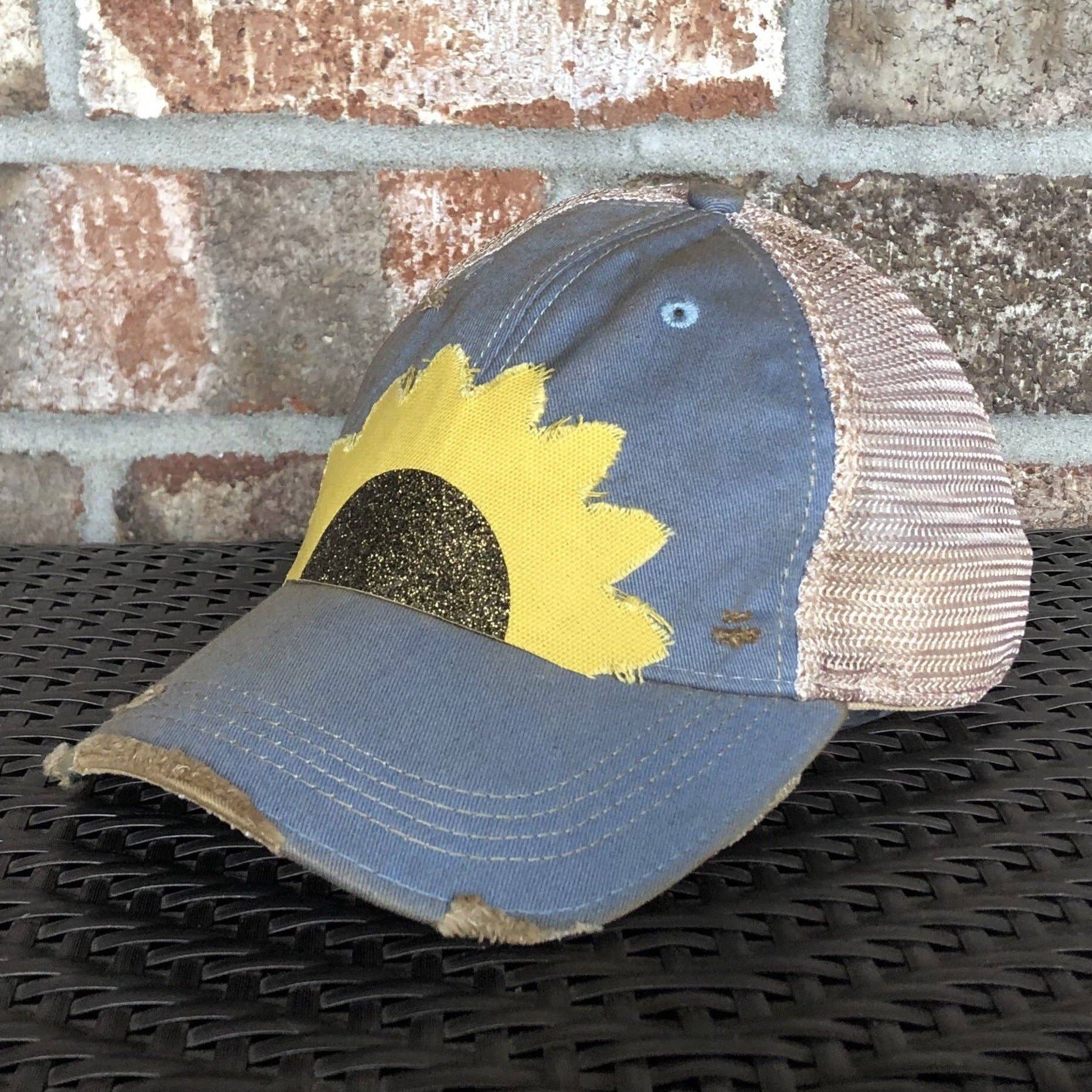 BohoGroove - Wholesale Trucker Hat - Women's - Sunflower Hat8