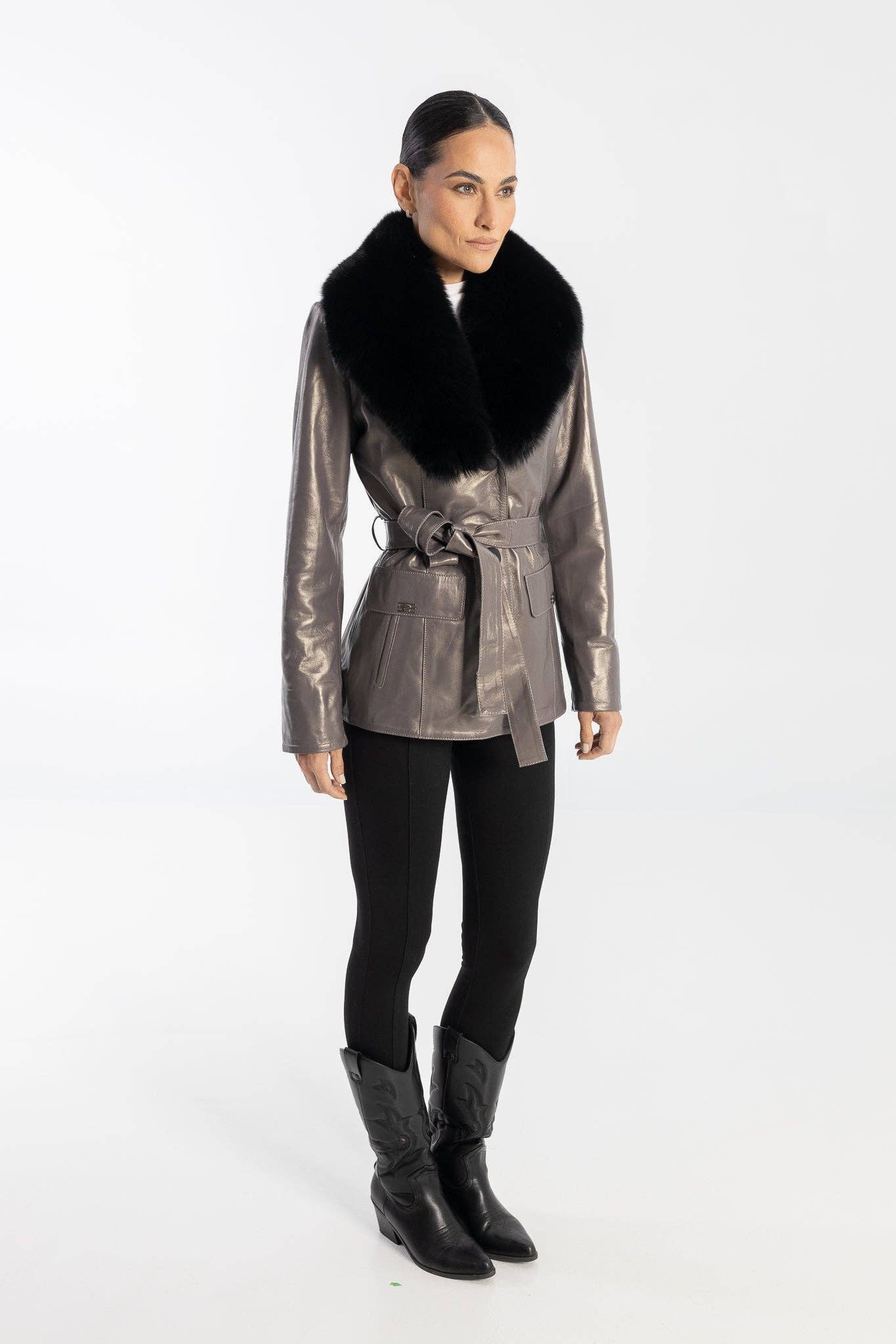Cuir Dimitri - Wholesale Leather Jacket - Women's - GABRIELLE1