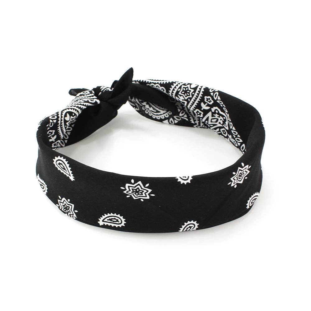 Sophos - Vendita all'ingrosso Bandana - Unisex - Bandana in cotone con fantasia paisley da 56 cm1